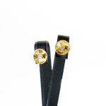 ORECCHINI A BOCCOLA ORO GIALLO E DIAMANTI