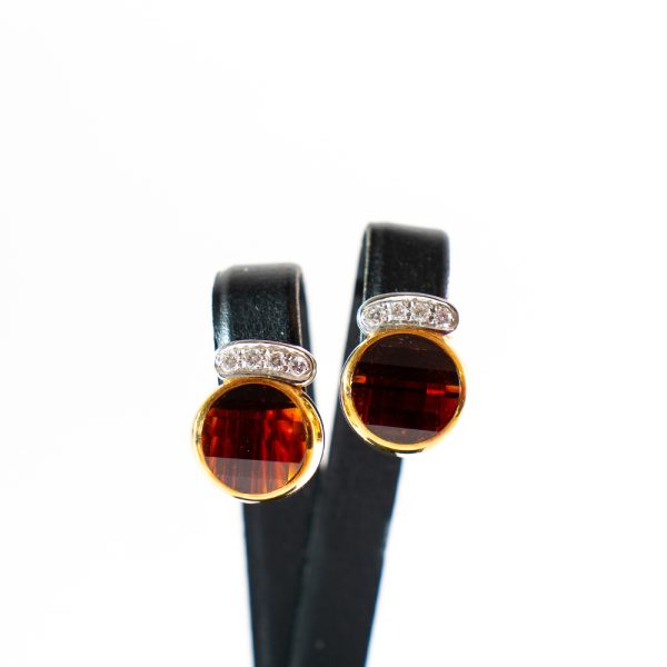 ORECCHINI POMELLATO SHERAZADE TORMALINE E DIAMANTI