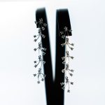 ORECCHINI MAESTRI ORAFI VALENZANI ORO BIANCO E DIAMANTI